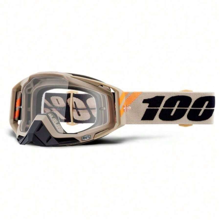 Racecraft Clear Lens Goggles - Pick Color - 卡其色 - 查看 1