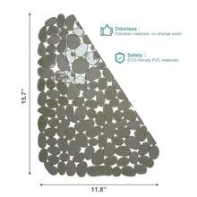 1PC/2PCS Kitchen Sink Protector, Sink Mat Anti Slip, Quick Drain, Home Kitchen Accessories Sink Mat, Stone Pattern, Clear Black, Black, Clear, Non-Slip Kitchen Mats For Sink Side, Natural And Hygienic Kitchen Essential For Home And Kitchen Room Decor, Part Of Your Cozy Fall& Winter Styles And Christmas Decorations - 40x30cm - View 10