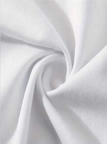 Magical Celestial Spring Garden (42) Cute  Women'S Graphic Tee Round Neck Short Sleeve Spring Summer Stylish Design- Women's Street Cute Casual T-Shirt[Mochi Cluster] - 白色 - 查看 4