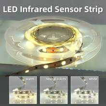 1M/2M/3M/4M/5M/10M/15M Faixa de LED Branco/Branco Quente 2835, 30 LEDs/M, Para Quarto, Sala de Estar, Iluminação, Decoração, Backlight, Bottom de TV