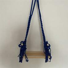 Fashion Newborn Photography Props Wooden Baby Swing Posing Accessories For Boy Girl Macrame Swing Posing Photo Props Swing