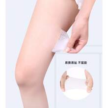 Envoltura elástica y transparente sin costuras para protección del muslo, rodilla y pantorrilla contra el roce