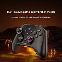 Lenovo S02 Multi-Mode-Wireless-Controller Ein-Klick-Umschaltung zwischen PC/PS/Xbox/Switch Makroprogrammierung + somatosensorisches Mapping Tragbar und lange Akkulaufzeit Adaptives Griffdesign
