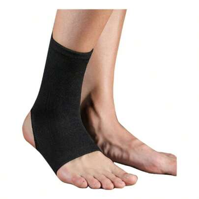 Tobillera elástica reforzada rehabilitación lesiones deportiva soporte tobillo compresión protección recuperación accesorios fitness actividad física ergonomía resistente material transpirable confort deportes salud bienestar terapia