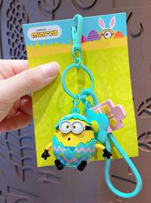 Minions Authentische Comic-Minions Schlüsselanhänger Anhänger, kreative Paar Auto Taschen, Figuren, Schlüsselanhänger, Anhänger und kleine Geschenke für Zimmer Dekoration, Schlafzimmer Dekoration, Heim Dekoration, Wand Dekoration, Schul Dekoration, Schul Überraschungen, Studenten Wohnheim Dekoration, Schulanfang