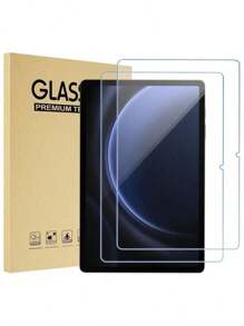 2pcs Ultra Clear, Anti-Scratch, Full Screen Coverage, Strong Anti-Fingerprint, Sensitive And Shatterproof, Tempered Glass Screen Protector Compatible With Samsung Tablet Gift For Birthday, Family, Friends Pad Screen Protector, Pad Accessories