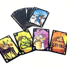 1pc POLILLA TRAMPOSA Cheating Moth Series German Cockroach (Includes English, Spanish, Portuguese Instructions) - Durable Card Game, Board Game With Cheating Guide Manual, Casual Party Game, Cheating Bee Board Game - Purple - View 3