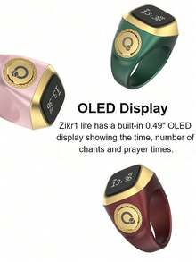 数字念珠计数器，显示祈祷次数和时间提醒，斋月礼物 - 彩色 - 查看 9