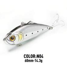 KINGDOM Kingdom VIB 60mm 75mm Fishing Lures Sinking Artificial Bait Good Action Wobblers Lure Fishing Swim Hard Baits For Ice Fishing
