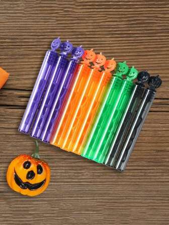 10/30/50件南瓜鬼泡泡棒肥皂瓶管万圣节派对礼物万圣节恐怖派对装饰用品