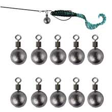 Topline Tackle 10pcs/Lot Fishing Weights Sinkers 3.5g 5g 7g 10g 14g Fishing Sinker Fishing Tackle Accessories
