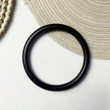 1pc New Wooden Round Ring Handles For DIY Wallets, Handbag Making, Craft Gift Box Handles, Weaving Accessories