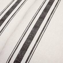 Farmhouse Stripe Reversible Cotton Duvet Cover Set, 2 Piece Set, Twin XL, Navy - Twin Bedding Set - Dorm Decor - Striped Duvet Cover For Kids Or Teens - Farmhouse Bedroom Decor - 黑色 - 查看 3