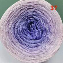 300g Pure Cotton Gradient Fairy Cake Yarn, Handmade Crochet & Knitting For Dresses And Shawls, Spring/Summer