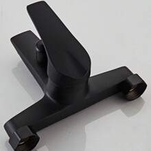 1pc Set Stainless Steel Bathroom Shower Faucet, Basin Toilet Bath Tub Mixer Valve, Hidden Wall-Mounted Three-Way Tap. Zinc Alloy Bathtub Shower Mixer Faucet, High Pressure Water Control, No Electricity Needed, Easy Installation