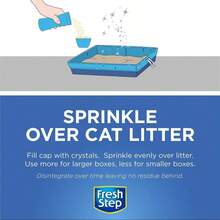 Fresh Step Cat Litter Crystals In Fresh Scent Cat Litter Box Deodorizer Combats Cat Odors And Neutralizes Smells To Keep Your Home Clean, 15 Ounces (Pack Of 3) - 70 Ounce (Pack Of 1) - View 6