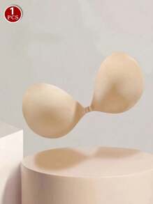 Reusable Push-Up Invisible Front Closure Silicone Bras, Nipple Covers, Women's Lingerie & Underwear Accessories, Suitable For Dresses, Jumpsuits, Wedding Gowns In Summer