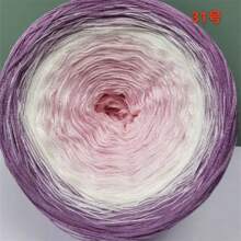 300g Pure Cotton Gradient Fairy Cake Yarn, Handmade Crochet & Knitting For Dresses And Shawls, Spring/Summer