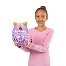 ZURU Rainbocorns Kittycorn Surprise Série 2, Peluche Collector, Œuf Surprise, Pack d'Autocollants, Slime, Âges 3+ Pour Filles, Enfants