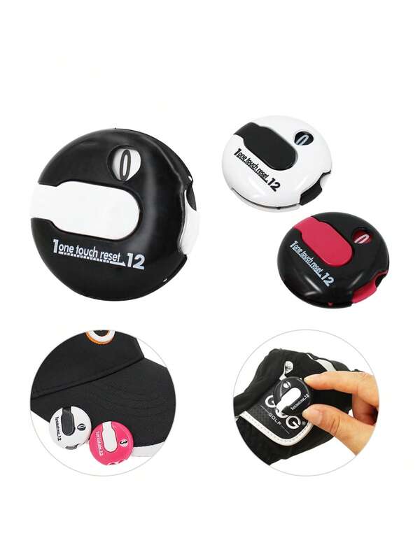 1pc Portable Golf Cap Clip Scorer To Easily Record Your Score, Golf Accessories Can Be Counted For 12 Strokes