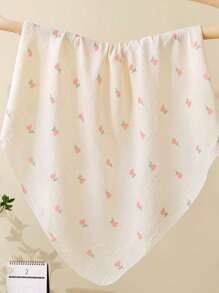 80*80cm Couverture de mousseline douce et respirante pour bébé nouveau-né, absorbante