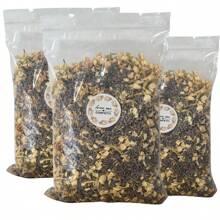 1pc 100g/200g/300g Dried Flower Packs, Decor Flower Packs, Raw Materials For Candles, Dried Jasmine, Lavender, Suitable For Holidays, Artistic Candle Decor, Handmade Soap Decor, Fragrance Enhancement, Living Room/Bedroom/Office Decor