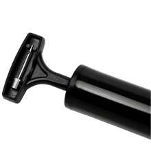 جهاز نفخ محمول صغير، بالونات، حلقات السباحة، كرة السلة، كرة الطائرة، كرة القدم (أسود)، ضروريات الشاطئ، اكسسوارات الشاطئ، طفو حمام السباحة