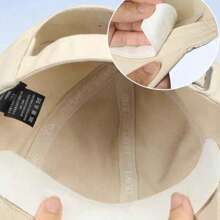 10/20 Packs Disposable Sweatband Without Cap & Neck Protector - Breathable Ultra-Thin Anti-Sweat, Suitable For Summer Black/White Caps, Makeup Protection, Holeless Design, Lightweight Protection