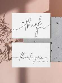 10PCS Thank You Cards With Envelopes And Stickers,Thank You Notes With Envelopes Set Suitable For Business Wedding Graduation Bridal Shower - Multicolor - View 6