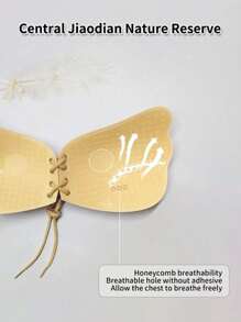 1 Pc Or 4 Pcs Sticky Bra, Backless Strapless Bra Push Up, Adhesive Invisible Lift Up Bras