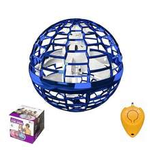 2x 360° Rotating Boomerang Flying Orb Ball Hover Ball Flying Mini Drone Ball Toy