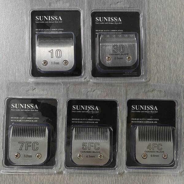 1pc 10#(1.5mm) Professional Pet Clipper Replacement Detachable Blade Fit Andis Oster Wahl Grooming Electric Clippers Carbon Steel Blade Universal Pet Clipper Blade Scissor Head Accessories