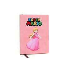 SuperMario 1 Stück dickes Notizbuch mit 100 Seiten in Lederoptik, geeignet für Zeichnen, Lernen, Büro-Notizen, Meetings, Geschäft, Schulmaterial. Ein tolles Geschenk für Männer, Frauen, Abschluss, Geburtstag und Feiertage, Schulmaterial, Schulanfang