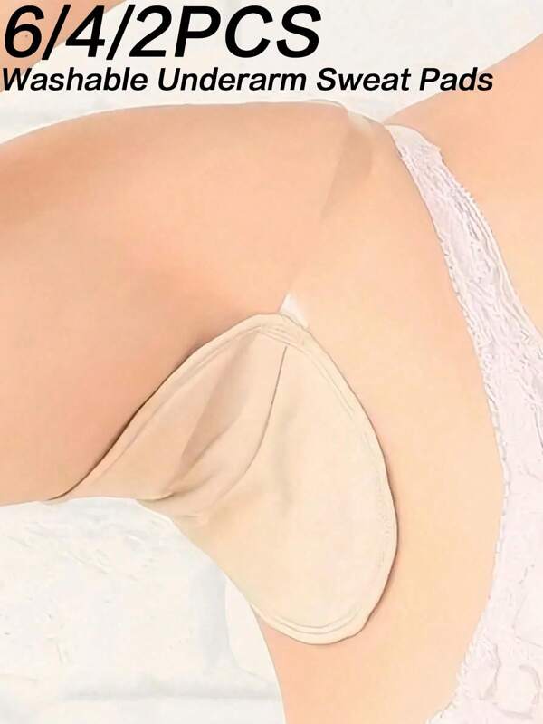 Almohadillas lavables para axilas para mujeres y hombres (color), guardias absorbentes para axilas, almohadillas para el sudor para vestidos, almohadillas impermeables y absorbentes para axilas y hombros, cuidado corporal anti-sudoración y de secado rápido para viajes, deportes, exteriores. Regalo de Navidad, útiles escolares.