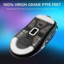X3 49g SUPERLIGHT Mouse, PixArt PAW3395 Gaming Sensor, BT/2.4G Wireless/Wired Gaming Mouse, 6 Adjustable DPI Up To 26000, 200 Hrs Battery, Office Mice For Win11/PS/