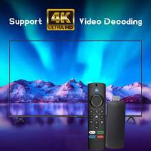 VELEC I96 D6 Android TV Stick, 4K Streaming TV Stick With 1GB RAM And 8GB Storage, Supports 2.4G/5G WiFi, Comes With Remote Control, 4K HD Streaming - Black - View 9