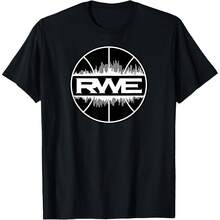 RWE T-Shirtropa De Hombre220g High-Quality Pure Cotton T-Shirt With Minimalist Printing, Soft And Breathable Fabric, Comfortable And Loose, Suitable For All Day Wear, Suitable For Office Casual Wear, Spring And Summer Daily Appearance, Elegant And Youthful Design - Black - View 1