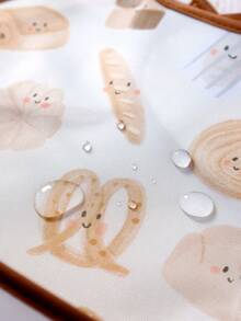 1PC Waterproof Baby Bibs,Infant Toddler Feeding Bib With Food Catcher,Easy Clean & Washable