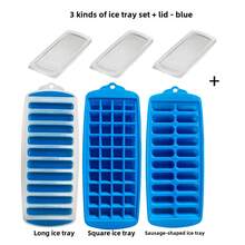 1/3/4 件 Slouchy Person 冰格，长指冰格，适用于瓶装矿泉水及所有瓶装饮料，PP 材质