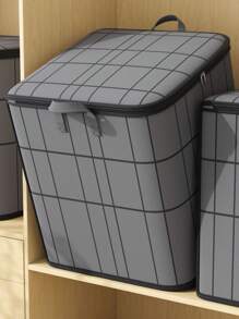 1 Piece Non-Woven Fabric Storage Bag, Clothing Storage Bag, Large Capacity Miscellaneous Storage Bag, Foldable Storage Bag, Portable Storage Bag, Moving Bag, Suitable For Storing Out Of Season Clothes, Out Of Season Products, Bedding, Etc., Family Dormitory Storage Accessories Bag For School School Accessories School Stuff