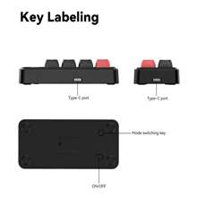 MKESPN MKESPN Portable USB Wired Mini Numeric Keyboard 8 Keys Hot Swappable Number Keypads RGB Backlit Programming Wired Gaming Keyboard For Win7/8/10/XP