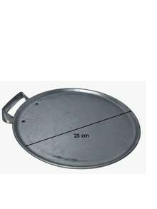 Comal chico de acero - Gris Claro - Ver 2