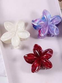 12 pezzi/confezione di grandi fermagli per capelli a forma di margherita Tintura a nodi dopamina da 3.14 pollici, dolci barrette a corona floreale per code di cavallo/raccolti, alta qualità, semplici ed eleganti, versatili, accessori per capelli estivi adatti per uso quotidiano, tempo libero, feste, lavoro, vacanze, lavaggio del viso, trucco, abbigliamento