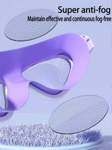 Children's Swimming Goggles Waterproof, Anti-Fog And Anti-Ultraviolet Adjustable Glasses Strap Pool Queue Beach Vacation