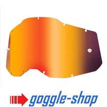 MIRROR LENS 100% GEN 2 RACECRAFT ACCURI STRATA MX MOTOCROSS GOGGLES - ĐỊA NGỤC ĐỎ - Xem 6