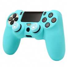 RALAN Pure Colour Design Controller Skin Cover With 2 Thumb Grips Compatible With PS4/Playstation 4 Slim/Pro Controller - Multicolor - View 12