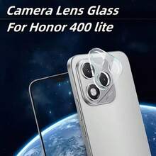 2片防爆玻璃相機鏡頭保護貼，相容於 Honor 400 Lite/400 Pro/400 600、600pro/600lite，3D 全方位保護設計，防刮、易安裝、高畫質成像、表面光滑、防指紋、防眩光，附防指紋塗層 - 無色 - 查看 3