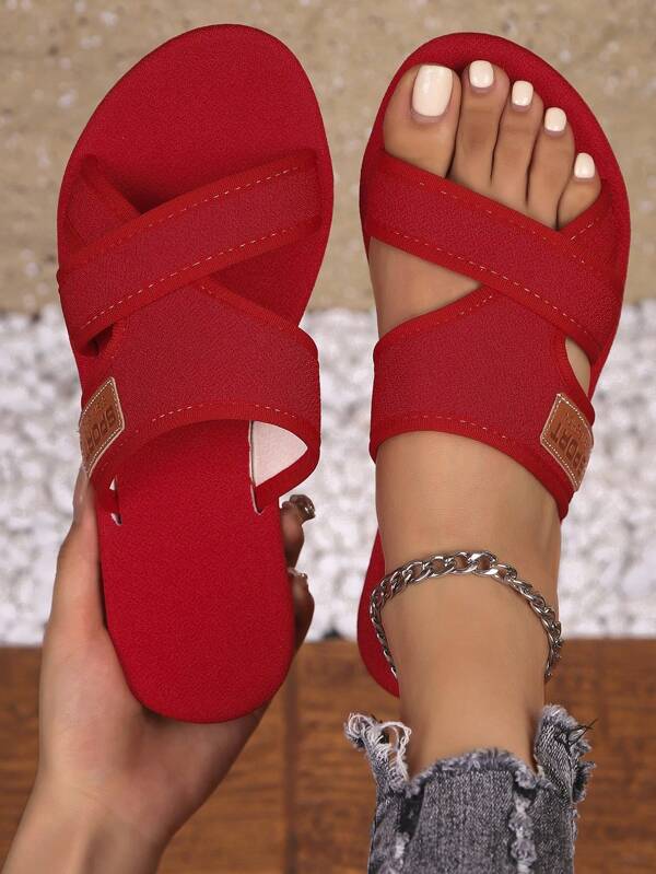 Girl's New Casual Outdoor Rubber Sole Flip Flops. Moisture-Wicking New Flip Flops. Fashionable Comfortable Young Black Shoes. Sandals. Girl's Slippers. Elegant.