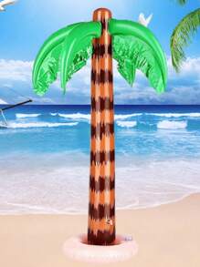 1 Stück aufblasbarer Palmenbaum, geeignet für Luau Party, Strand Hintergrund, Pool Party Dekoration, Pool Party Essentiell | Tropische Party Dekoration | Aufblasbare Struktur, Strand Accessoires