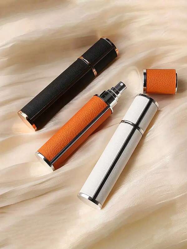 1/3/5 Pcs 0.34oz High-Quality Refillable Matte Mini Perfume Bottle, Portable Refillable Atomizer, Travel Sample Perfume Empty Bottle Dispenser, Daily Perfume Bottle, Great Gift For Family Or Friends